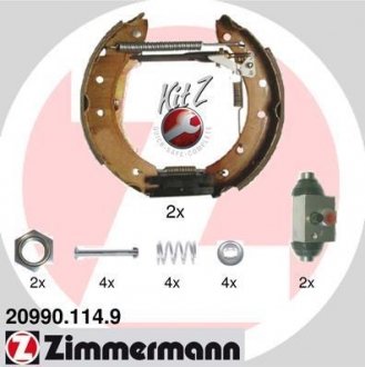 Автозапчастина ZIMMERMANN 20990.114.9 (фото 1)