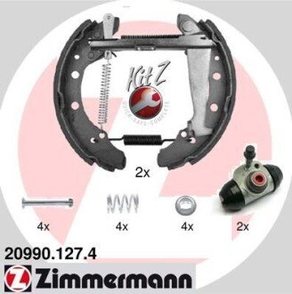 Колодки дискового тормоза ZIMMERMANN 20990.127.4