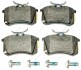 Колодки Гальмівні Audi A1/a2/a3/a4/a6/a8/allroad, Ford Galaxy, Seat Altea/arona, Vw Bora/caddy/golf/passat Зад. ZIMMERMANN 23554.170.1 (фото 1)