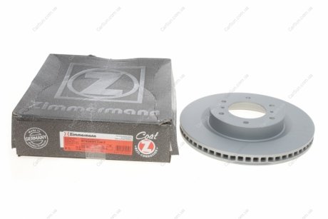 Тормозной диск - ZIMMERMANN 380.2116.20 (фото 1)