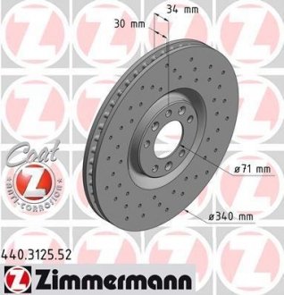 Автозапчастина ZIMMERMANN 440.3125.52