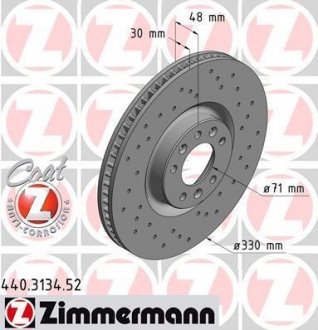 Автозапчастина ZIMMERMANN 440.3134.52