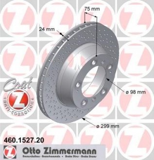 Автозапчастина ZIMMERMANN 460.1527.20