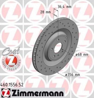 Автозапчастина ZIMMERMANN 460155652