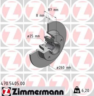 Автозапчасть ZIMMERMANN 470.5405.00