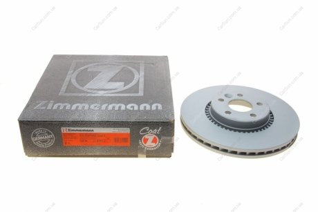 Тормозной диск - (31400764 / 30769061 / LR027107) ZIMMERMANN 610.3711.20 (фото 1)