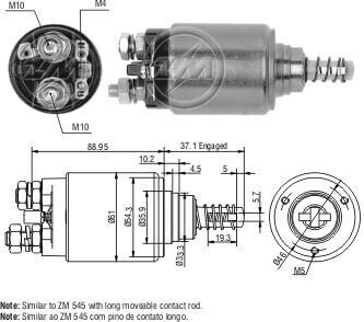 Автозапчасть ZM ZM1545