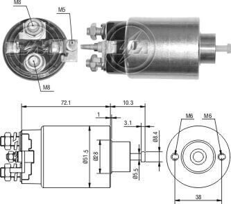 Автозапчасть ZM ZM1695