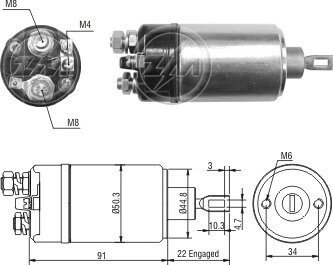 Автозапчасть ZM ZM2629