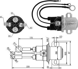 Втягуюче реле ZM ZM5408