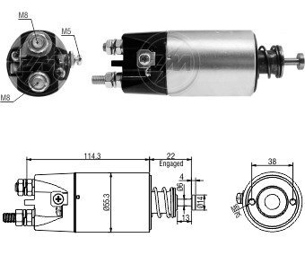 Втягуюче реле стартера ZM ZM 5897