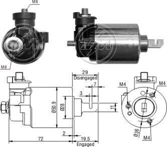 Автозапчасть ZM ZM605