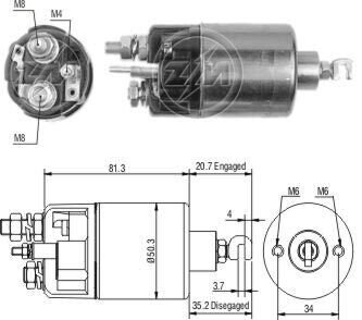 Автозапчасть ZM ZM664