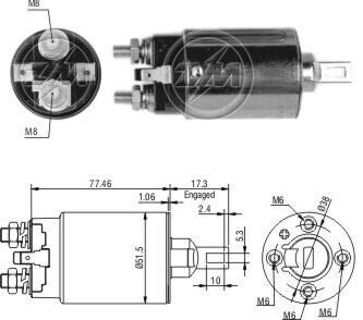 Автозапчасть ZM ZM692