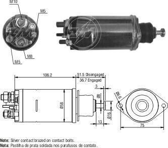 Автозапчасть ZM ZM811