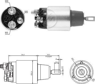 Втягуюче реле стартера ZM ZM 9381